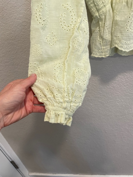 American Eagle Outfitters Size XL Women's Bright Green Crop-top Cotton - Picture 8 of 8